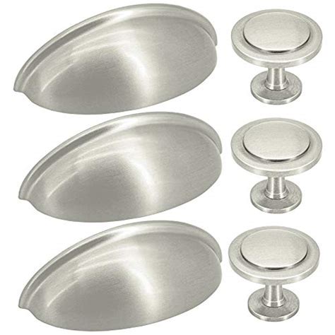 cabinets cup pulls stainless steel|cup cabinet pulls 3 inches.